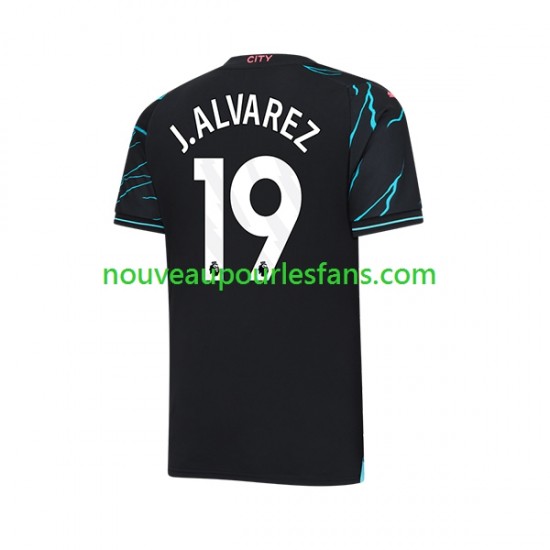Maillot Manchester City Julian Alvarez 19 Homme Tenue 3ème 2023-2024 Manche Courte