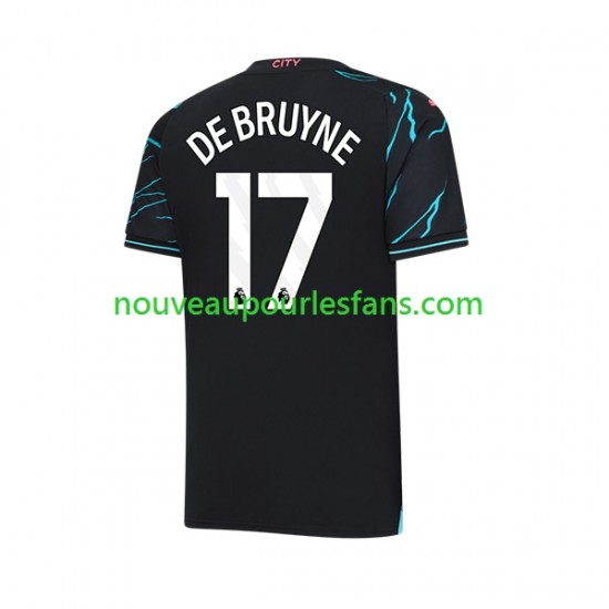 Maillot Manchester City Kevin De Bruyne 17 Homme Tenue 3ème 2023-2024 Manche Courte