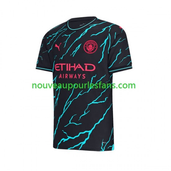 Maillot Manchester City Kevin De Bruyne 17 Homme Tenue 3ème 2023-2024 Manche Courte