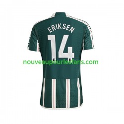 Maillot Manchester United Eriksen 14 Homme Tenue Extérieur 2023-2024 Manche Courte