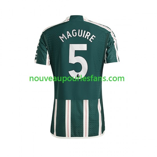Maillot Manchester United Harry Maguire 5 Homme Tenue Extérieur 2023-2024 Manche Courte