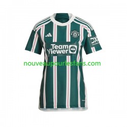 Maillot Manchester United Femme Tenue Extérieur 2023-2024 Manche Courte