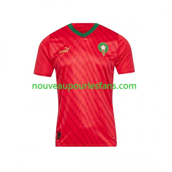 Maillot Maroc Homme Tenue Domicile 2023 Manche Courte