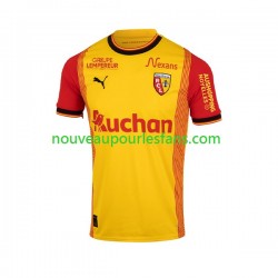 Maillot RC Lens Homme Tenue Domicile 2023-2024 Manche Courte