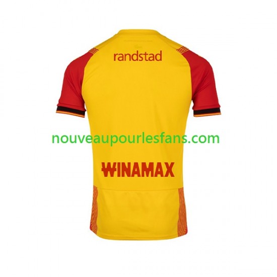 Maillot RC Lens Homme Tenue Domicile 2023-2024 Manche Courte