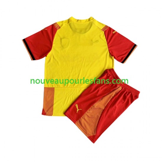 Maillot RC Lens Enfant Tenue Domicile 2023-2024 Manche Courte