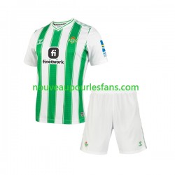 Maillot Real Betis Enfant Tenue Domicile 2023-2024 Manche Courte