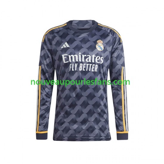 Maillot Real Madrid Homme Tenue Extérieur 2023-2024 Manche Longue