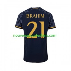 Maillot Real Madrid Brahim Diaz 21 Homme Tenue Extérieur 2023-2024 Manche Courte