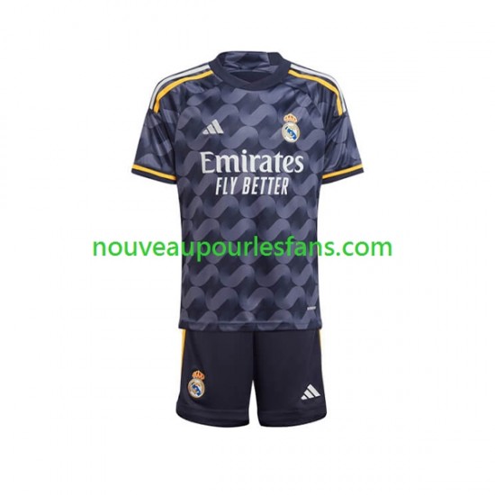 Maillot Real Madrid Enfant Tenue Extérieur 2023-2024 Manche Courte