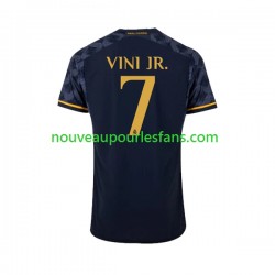Maillot Real Madrid Vinicius Junior 7 Homme Tenue Extérieur 2023-2024 Manche Courte