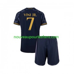 Maillot Real Madrid Vinicius Junior 7 Enfant Tenue Extérieur 2023-2024 Manche Courte