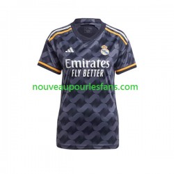 Maillot Real Madrid Femme Tenue Extérieur 2023-2024 Manche Courte