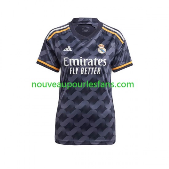 Maillot Real Madrid Femme Tenue Extérieur 2023-2024 Manche Courte