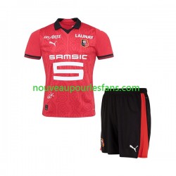 Maillot Stade Rennais Enfant Tenue Domicile 2023-2024 Manche Courte