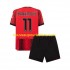 Maillot AC Milan Ibrahimović 11 Enfant Tenue Domicile 2023-2024 Manche Courte