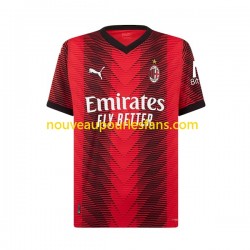 Maillot AC Milan Theo Hernandez 19 Enfant Tenue Domicile 2023-2024 Manche Courte
