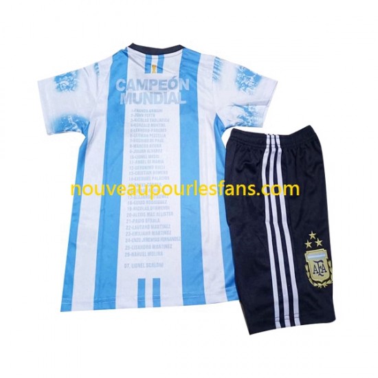 Maillot Argentine All Stars Enfant Tenue Domicile 2023 Manche Courte
