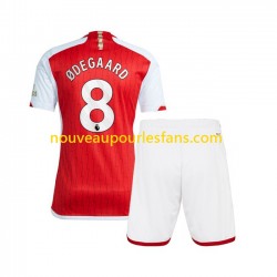 Maillot Arsenal Martin Odegaard 8 Enfant Tenue Domicile 2023-2024 Manche Courte