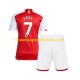Maillot Arsenal Saka 7 Enfant Tenue Domicile 2023-2024 Manche Courte