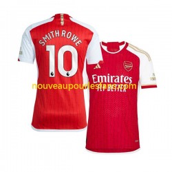 Maillot Arsenal Smith Rowe 10 Homme Tenue Domicile 2023-2024 Manche Courte