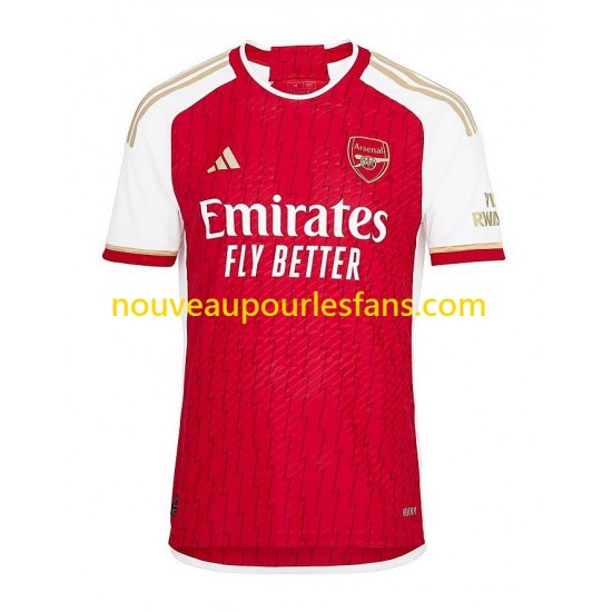 Maillot Arsenal Xhaka 34 Enfant Tenue Domicile 2023-2024 Manche Courte