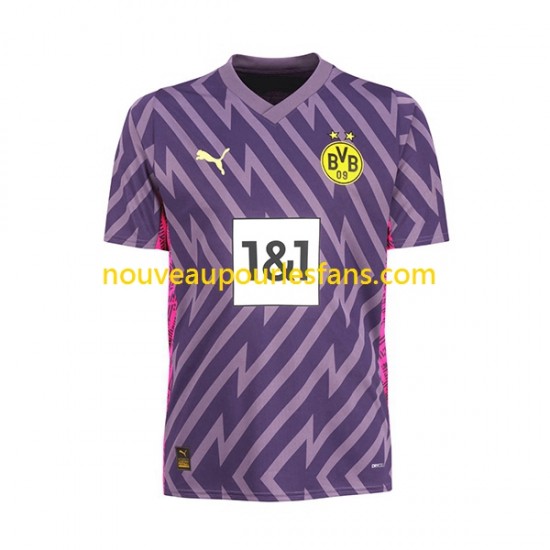 Maillot Borussia Dortmund Gardien Homme Tenue Domicile 2023-2024 Manche Courte