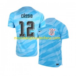 Maillot Corinthians Cassio 12 Gardien Homme Tenue Domicile 2023-2024 Manche Courte