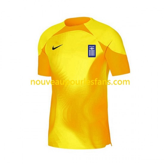 Maillot Grèce Gardien Homme Tenue Domicile 2023 Manche Courte
