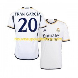 Maillot Real Madrid Fran Garcia 20 Homme Tenue Domicile 2023-2024 Manche Courte