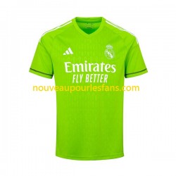Maillot Real Madrid Thibaut Courtois 1 Gardien Homme Tenue Domicile 2023-2024 Manche Courte