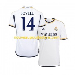 Maillot Real Madrid JOSELU 14 Homme Tenue Domicile 2023-2024 Manche Courte