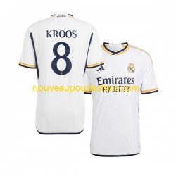 Maillot Real Madrid Kroos 8 Homme Tenue Domicile 2023-2024 Manche Courte