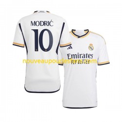 Maillot Real Madrid Modrić 10 Homme Tenue Domicile 2023-2024 Manche Courte