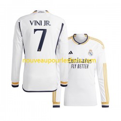 Maillot Real Madrid Vinicius Junior 7 Homme Tenue Domicile 2023-2024 Manche Longue