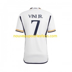 Maillot Real Madrid Vinicius Junior 7 Homme Tenue Domicile 2023-2024 Manche Courte
