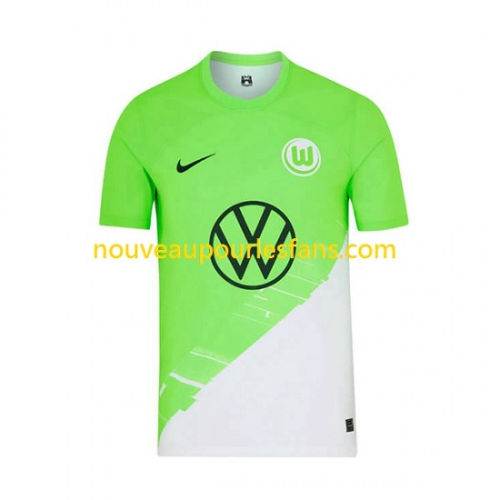 Maillot VfL Wolfsburg Homme Tenue Domicile 2023-2024 Manche Courte