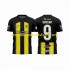Maillot Al-Ittihad BENZEMA 9 Homme Tenue Domicile 2023-2024 Manche Courte