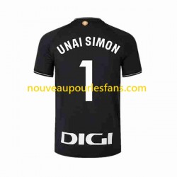 Maillot Athletic Bilbao UNAI SIMON 1 Gardien Homme Tenue Domicile 2023-2024 Manche Courte