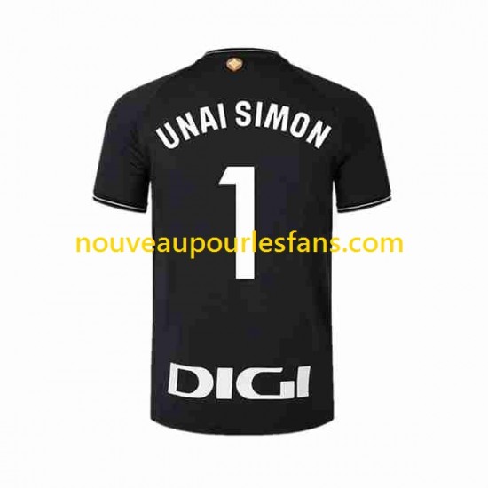 Maillot Athletic Bilbao UNAI SIMON 1 Gardien Homme Tenue Domicile 2023-2024 Manche Courte