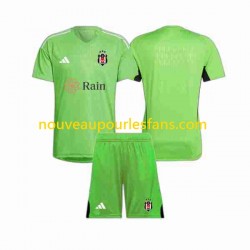Maillot Besiktas Gardien Enfant Tenue Extérieur 2023-2024 Manche Courte