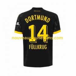 Maillot Borussia Dortmund Niclas Fullkrug 14 Homme Tenue Extérieur 2023-2024 Manche Courte
