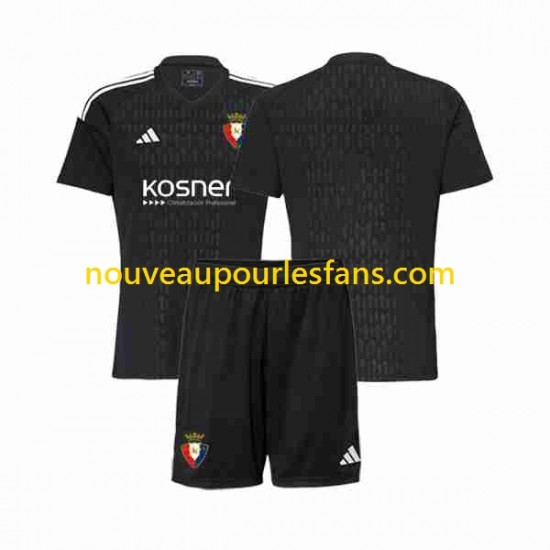 Maillot CA Osasuna Gardien Enfant Tenue Extérieur 2023-2024 Manche Courte