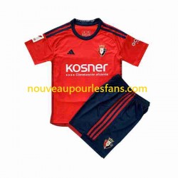 Maillot CA Osasuna Enfant Tenue Domicile 2023-2024 Manche Courte