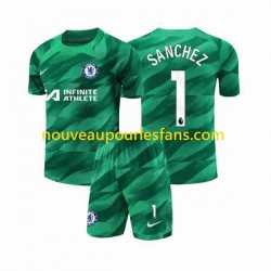 Maillot Chelsea Robert Sanchez 1 Gardien Enfant Tenue 3ème 2023-2024 Manche Courte