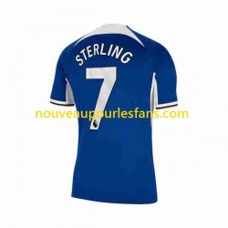 Maillot Chelsea Raheem Sterling 7 Homme Tenue Domicile 2023-2024 Manche Courte