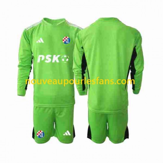Maillot Dinamo Zagreb Gardien Enfant Tenue Domicile 2023-2024 Manche Longue