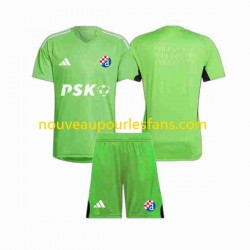 Maillot Dinamo Zagreb Gardien Enfant Tenue Domicile 2023-2024 Manche Courte