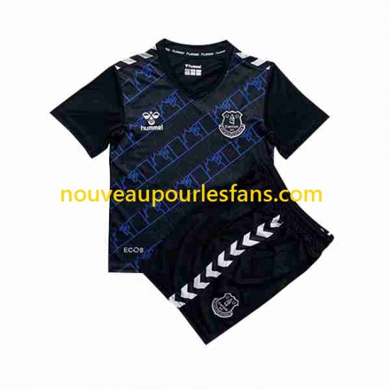 Maillot Everton Gardien Enfant Tenue Extérieur 2023-2024 Manche Courte