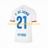 Maillot FC Barcelone Frenkie de Jong 21 Homme Tenue Extérieur 2023-2024 Manche Courte